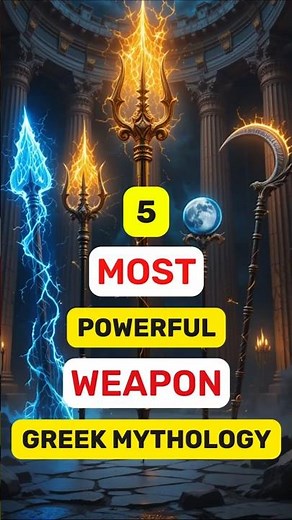 5 MOST Deadliest Weapons in Greek Mythology😲😱