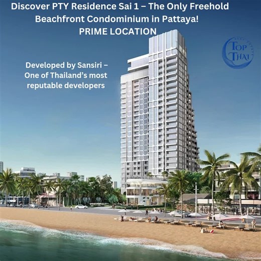 Discover PTY Residence Sai 1: Freehold Beachfront Condo