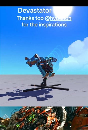 Creating a Devastator in Trailmakers