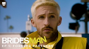 3.9K views · 38 reactions | When Terry (gay, awful) is asked to be a bridesmaid in his childhood best friend’s wedding (homophobic), he sees an opportunity to steal the groom. The only thing standing in his way? Like literally 10-20 things. #Bridesman is a 6-episode comedic limited series presented by Grindr. | Grindr | Facebook