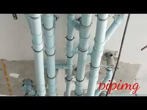 Stages of MEP construction #MEP Installation #electrical #plumbing #AC