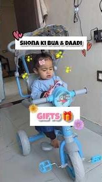 ghar wps aake shona got surprise 🎁 gifts from Bua & Daadi ❤️ #jyotirawat7060 #jyotirawat #trending