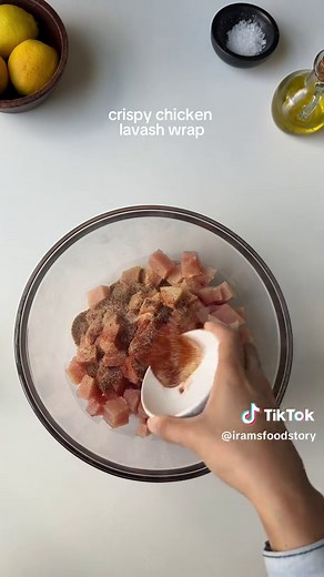 Crispy Chicken Lavash Wrap Recipe
