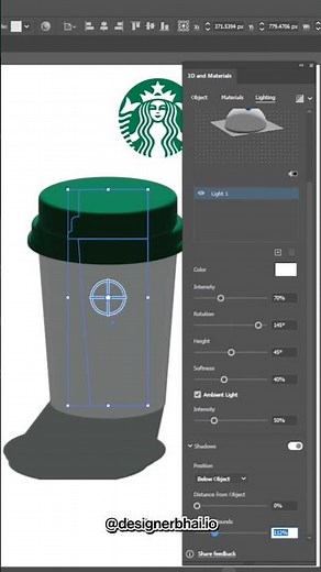 Learn how to create a 3D Mockup in Adobe Illustrator 2024 #aitutorial #adobeillustrator #adobe