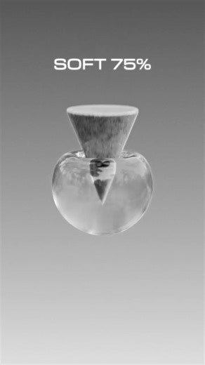 0% vs 100% 3D Soft Body Simulation