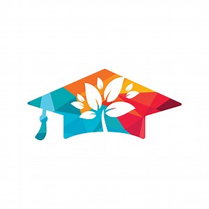 Educational and institutional vector logo design.