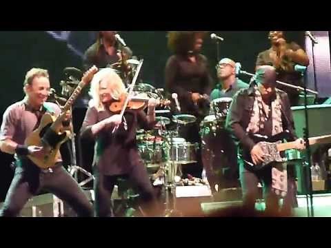 Bruce Springsteen and the E Street band. Cadillac Ranch. Cardiff Millenium Stadium 23/07/13