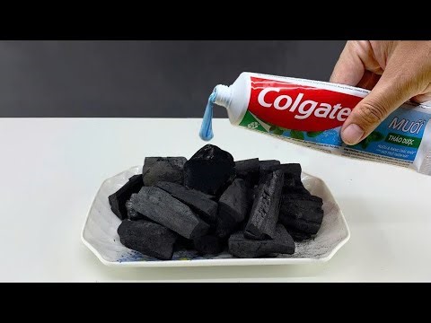 Mix Toothpaste with Charcoal 😱 You Will not Believe the Incredible Result | Creation Tips