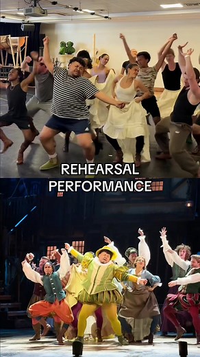 Something Rotten rehearsal performance highlights