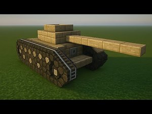 Minecraft Panzer Tutorial – Baue deinen eigenen Kampfpanzer!