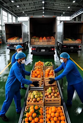 Factory Secrets Revealed: How Juice Is Really Made 🍊🏭 #Shorts