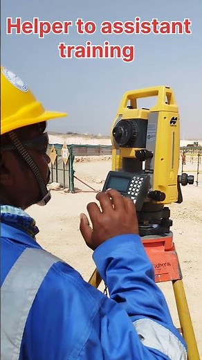 how to setting out topcon GM series #shorts #tpcon_total_station