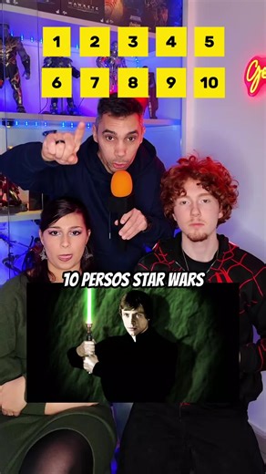 10 persos STAR WARS plus stylés que LUKE SKYWALKER ! @LudovYK avec @Syk et @Todgi #starwars #starwarsfan #starwarsfans #lukeskywalker
