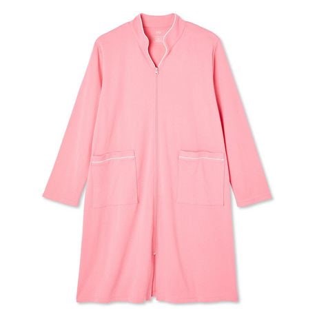 Iyla Women's Plus Zip-Up Robe - Walmart.ca