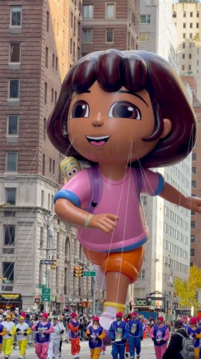 Dora balloon during 99th Macy’s Thanksgiving Day Parade NYC 2025 | New York City Photos