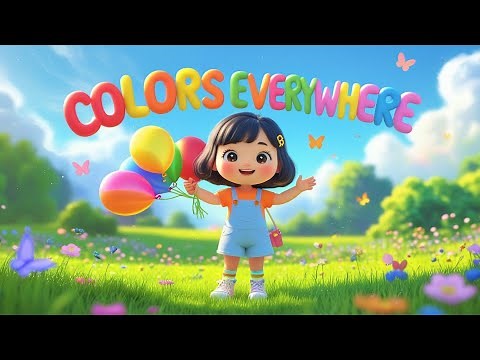 Colors Everywhere 🌈 | Fun Color Song for Kids #KidsSong