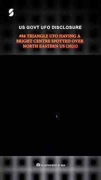 Bright-Centered Triangle UFO Captured on Camera #shorts #uap #ufo #starxtreme