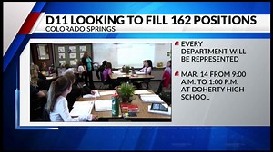 D11 looking to fill 162 positions at hiring fair