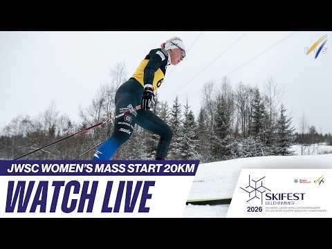LIVE | Lillehammer (NOR) - W - 20km Mass Start - FIS Nordic Junior Ski World Championships