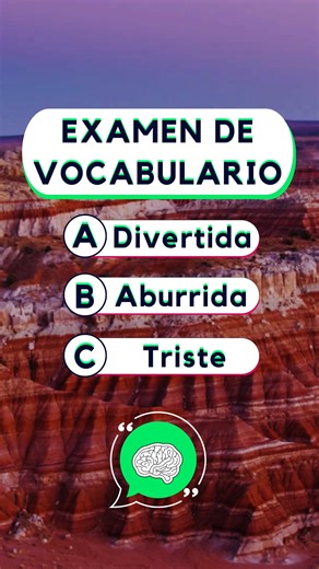 gramáticayconsejos | Examen de Vocabulario ✅ ¿Podrás acertar las 10 preguntas? 🧠 Comenta tu resultado Te leo💬 #examen #vocabulario #educación #lenguaje... | Instagram
