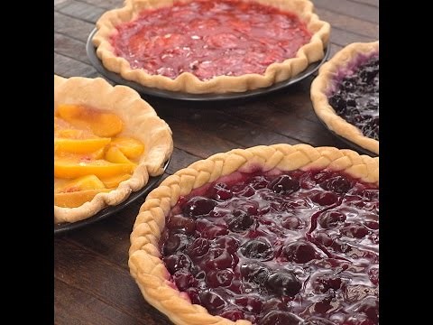 Decorative Pie Crusts 4 Ways