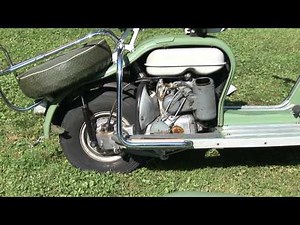 NSU Lambretta Scooter Vintage 1956
