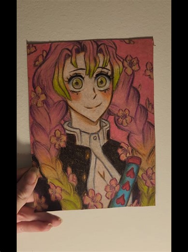 Stop Motion Art of Mitsuri with Sakura Blossoms