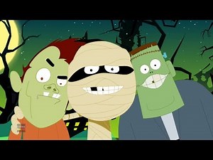 halloween monstruos | Canciones Infantiles | Halloween Monsters In English | Booya Español