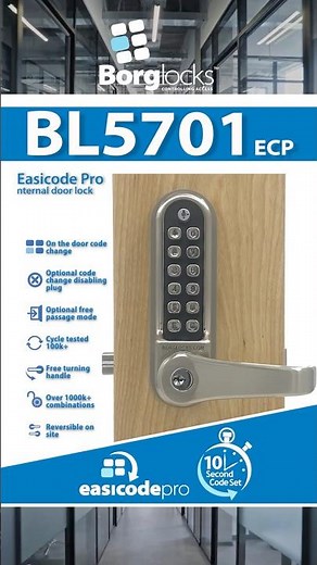 BL5701 SS ECP #doorlock#code #combination #interiordesign #securitylock #lock #keypad #doors #door