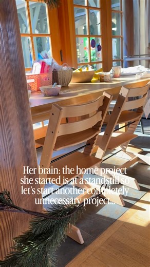 2.7K views · 27 comments | Welp, the downstairs is giving @sho_dexter so now’s a good time as ever to make the upstairs unusable too, said no woman ever 浪 But seriously, keeping busy is helping this pregnancy fly by, and priorizing working again is keeping my sanity in this phase of toddlerhood. Who else craves creativity and solving problems that don’t involve figuring out what’s for dinner… #momlife #homereno #housetohome | At Home By Sunday | Facebook