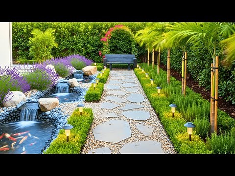 Backyard Walkway Ideas | Rustic to Modern Gravel, Brick, Concrete, Stone & Mulch Path Inspiration