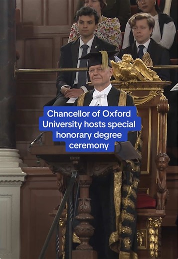 - 'An immense honour.' - 'It feels like recognition for all the stories I'm trying to tell.' - 'It's more special to get this than to graduate when I was a student.' Reactions from the Chancellor’s special honorary degree ceremony. #oxforduniversity #graduationday #oxfordgraduation