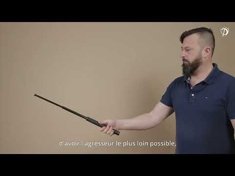 Bâton matraque télescopique 55 cm et 66 cm #selfdefense #violenceprevention