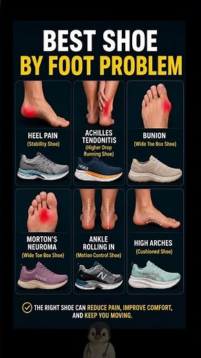 The Best Running Shoe for Your Foot Problem 👟