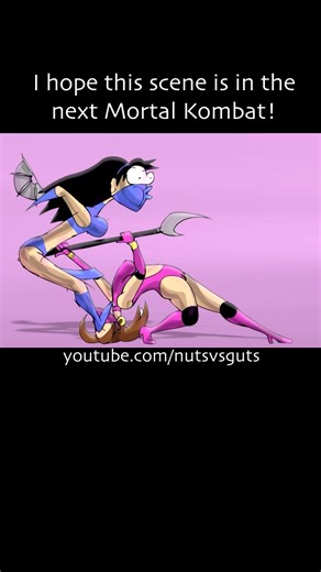 dhim (nutsvsguts) on Instagram: "Kitana faces off against Shiranui (no relation to Mai Shiranui) before Shao Kahn in Mortal Kombat. Hopefully, this scene will be in the next Mortal Kombat movie next year! #mortalkombat #MortalKombatMovie #kitana #mk1 #gaming"