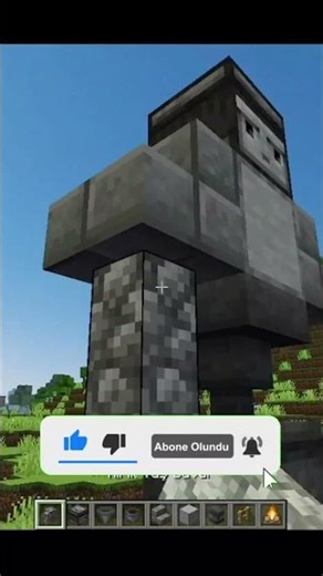 Muhafız Heykeli / Minecraft Guardian Statue!! #minecraftrealistic #minecraftbuilds #shorts