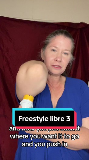 Freestyle libre 3: how to put it into your arm. If you are a type two diabetic, just starting out on your journey I am hoping this helps you, because when I first began, I had all the questions. To begin make sure to use alcohol swab on your arm. Where are you going to stick your device. Open up your box. The container will have a sticker that is keeping it sealed. Scratch off that seal and very carefully open it up inside will be the needle. Make sure it is there. It’s not bent. Once you know t