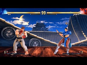 Ryu vs Chun Li (Hardest) - Street Fighter 5.| Epic Battle