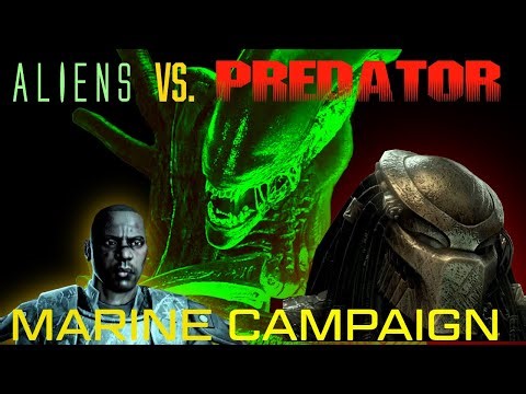 Aliens vs Predator 2010 Marine Campaign Walkthrough | Colonial Marines FPS Survival Horror Gameplay