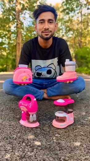 Mini_Household_Kitchen_Toy_set_Unboxing_Coffee_Machine,_Blender_Mixer😄___Toaster_🔥💯 | DP Dilnaj Prveen