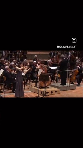 Brahms Double Concerto, Philharmonie Berlin, cello Inga Raab, violin Maria Stabrawa Rabenberg