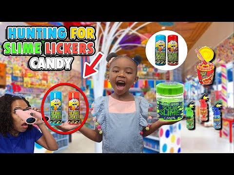 SEARCHING for SLIME LICKER CANDY | FAMILY VLOG | The Winning Fam