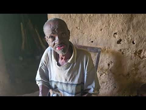 Severely jiggered Elderly couple - Andrea Mukhale (96) & Wilfrida Omimia (86)