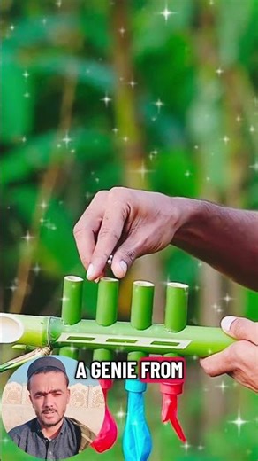 Kid Tries Funny DIY Bamboo Toy 😂 Unexpected Result! | Funny Commentary Short