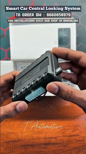 Car Central Lock & Bluetooth advance alarm system Kit | car modification | Car Accessories #shorts