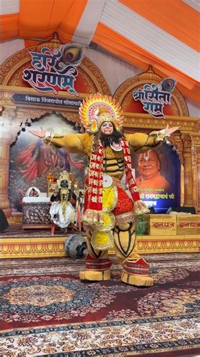 Hanuman Makeup Making #shorts #hanuman #hanumanji #jaishreeram #bajrangdal #shortsfeed