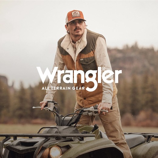 Outdoor gear with Western spirit. We've teamed up with Tucker Wetmore to showcase Wrangler All Terrain Gear. | Wrangler