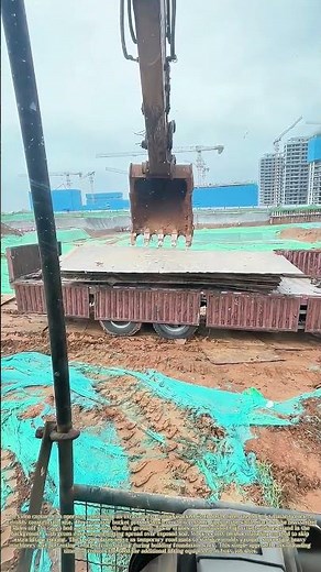 Shifting Steel: How Excavator Buckets Unload Heavy Plates On Site