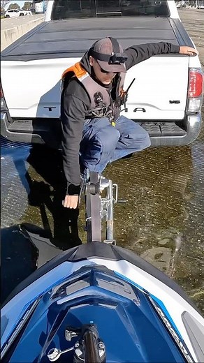 How to Load your Seadoo on to a Trailer!