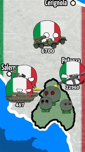 zombies in italy 🇮🇹 | countryballs animation #zombies#italy#europe #countryballs#shortvideo#country